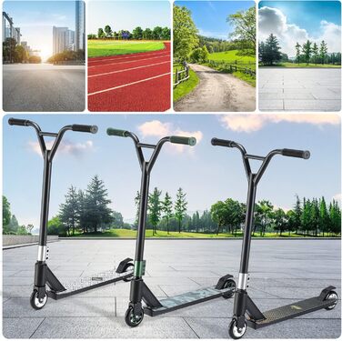 Трюковий самокат SPORTANA Tundra Basic для дітей та дорослих, алюмінієва рама, ABEC 7, до 100 кг, 360° Y-кермо