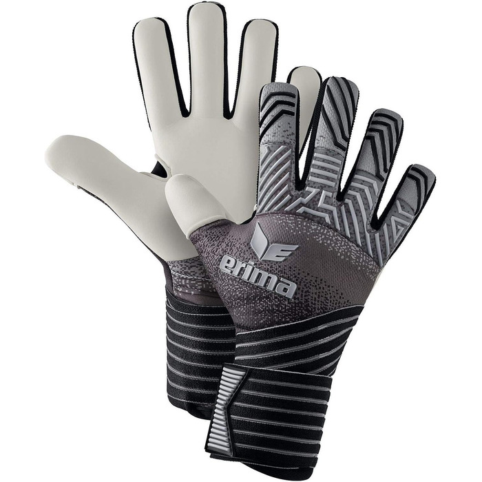 Воротарські рукавички Erima Jugend Flex Rd Pro 6.5, чорні/сірі/білі, для юнаків
