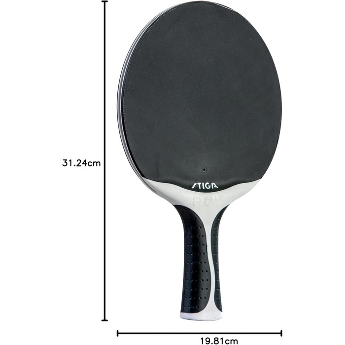 Тенісний стіл STIGA Flow Outdoor - чорний/білий, 5.9x10.1x1 м