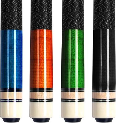 AKLOT Набір київ для більярду (4 шт.) з канадського клена, 58 дюймів, для професійних гравців, 18/19/20/21 oz