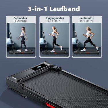 Біговий доріжка для дому складний - Walkpad, офісний, тихий, міні, для дому, 6 км/год