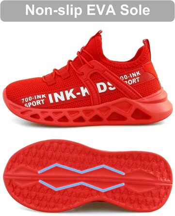 Дитячі кросівки для тренувань: легкі, дихаючі, спортивні, для хлопчиків та дівчаток, розмір 30 EU, колір - індиго