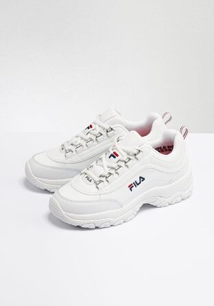 Жіночі кросівки FILA Strada у стилі chunky — білі масивні кеди