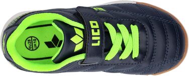 Дитячі спортивні черевики Lico Rockfield для залу та вулиці, 33 EU, блакитний та лимонний