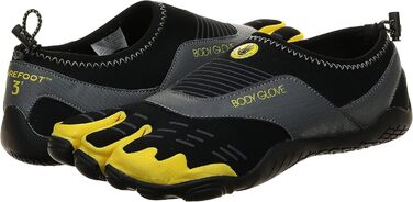 Чоловічі аквашузи Body Glove Barefoot Cinch 41 EU чорно-жовті