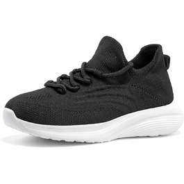 Дитячі кросівки для залу: дихаючі, чорні, розмір 31-39 (EU 38)