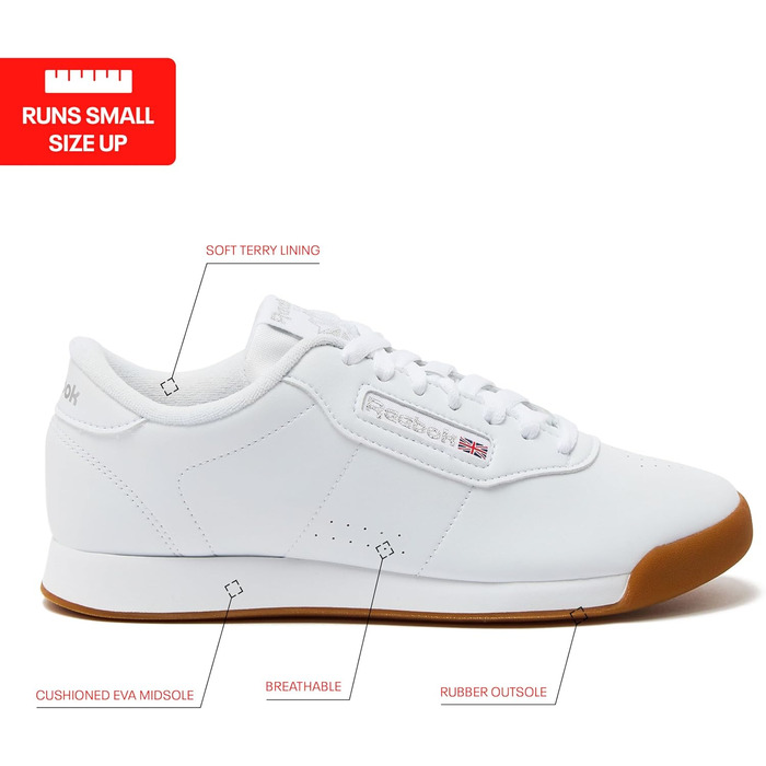 Жіночі кросівки Reebok Princess White Gum (40.5 EU)
