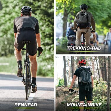 Велосипедні рукавички MACCIAVEI® для чоловіків та жінок | З підкладкою, дихаючі, безпечні | Рукавички для MTB, шосе, трекінгу | Жовті/неонові, розмір M