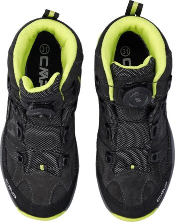 Дитячі трекінгові черевики CMP Kiruna MID FITGO, колір Piombo-Acido Piombo Acido, 33 EU