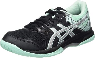 Жіночі волейбольні кросівки ASICS Gelrocket 9, чорний та білий, 44.5 EU
