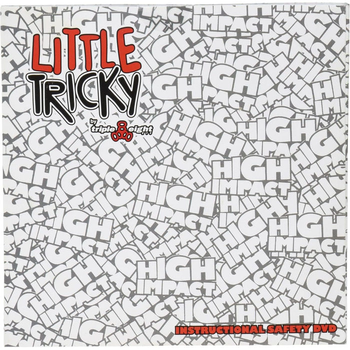 Захисний комплект Triple 8 Little Tricky для дітей, чорний, з навчальним DVD