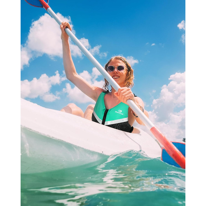 Owntop Жилет для плавання для дітей та підлітків. Легка унісекс жилетка з регулюванням, для каякінгу, риболовлі, плавання та інших водних видів спорту. Рожевий, розмір Jugend-XXS (30-40 кг, 70-80 см)