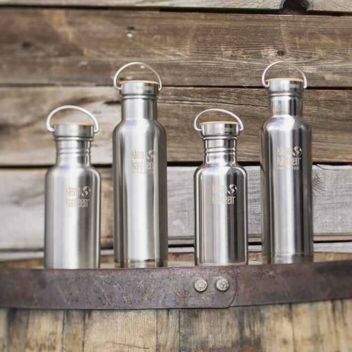 Пляшка для води Klean Kanteen Reflect, дзеркальна нержавіюча сталь, 592 мл, нова
