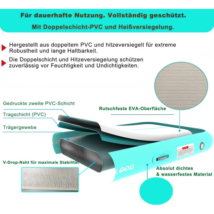 Гімнастичний надувний мат Air Tumbling Matte з електричним насосом, 200х100х10 см, для дому, спортзалу, йоги, фітнесу, челедингу, різних розмірів (2 м, 3 м, 4 м, 5 м, 6 м)