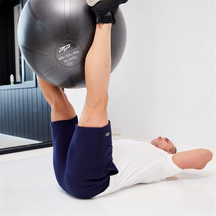 Фітбол PTP Core Ball для дорослих, універсальний, антивибуховий