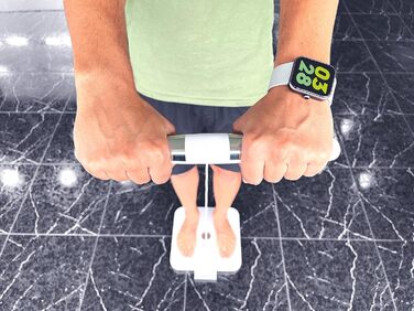 SPC Atenea Fit Pro – Розумні ваги для аналізу складу тіла з 8 електродами, біоімпедансним вимірюванням жиру, м'язів, 28 показниками, професійною точністю та синхронізацією з додатком