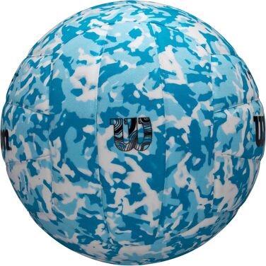 Волейбольний м'яч Wilson Impact Gen Green, з клапаном та EVA-покриттям, для залу, блакитно-білий, офіційний розмір