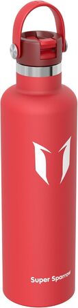 Термофляга Super Sparrow FlipFlow 1.2л сталева з соломинкою, BPA-free - для спорту, подорожей, школи, активного відпочинку (C-Lava)