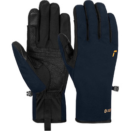 Жіночі рукавички Reusch Trooper Touch-tec Lady, теплі, водонепроникні, дихаючі, чорні/сріблясті, розмір 8.5