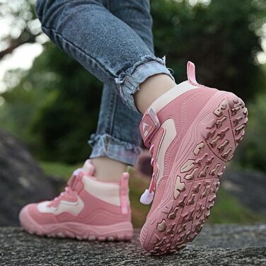 Водонепроникні дитячі трекінгові кросівки для активного відпочинку, рожеві (35.5 EU)