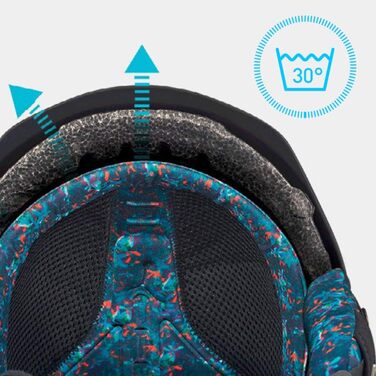 Гірськолижний шолом Cébé Venture для дорослих, розмір XS 51-53 см, матовий чорний/білий