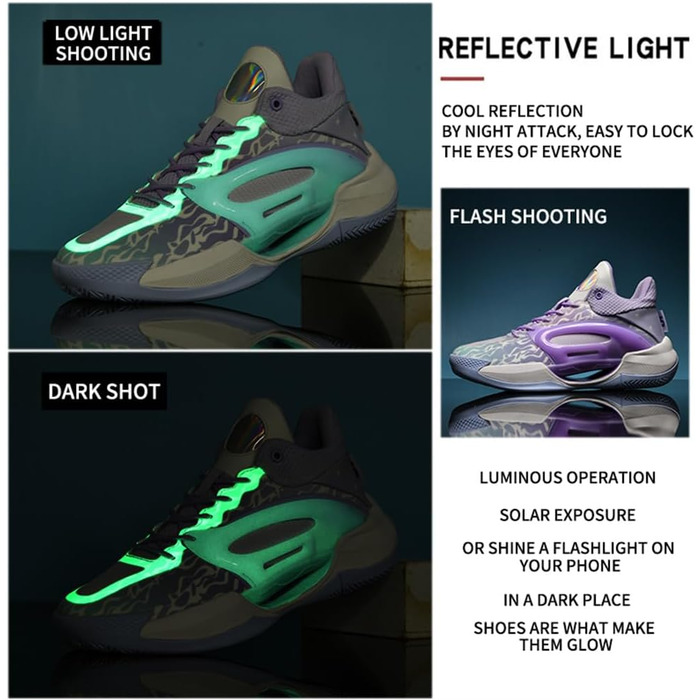 Чоловічі баскетбольні кросівки для хлопців, зручні для тренувань, бігу та тенісу, чорно-білі, 869 (44 EU, фіолетово-білі 869)