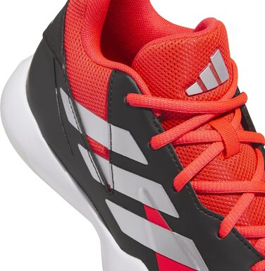 Дитячі кросівки adidas Cross 'Em Up Select для баскетболу (35.5 EU, білий, срібло, кристалічний білий)