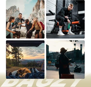 Спортивна сумка для подорожей BAGZY 70 л, водонепроникна дорожня сумка-даффл для залу, кемпінгу та відпустки, зелено-жовта