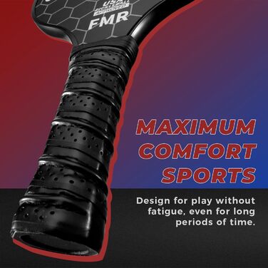 Набір для піклболу FMR: 2 ракетки з фібергласу, 4 м'ячики, сумка (USAPA)