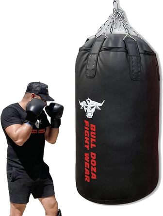 Професійний боксерський мішок XXL JUMBO 3.5FT для MMA, кікбоксингу, Муай Тай, самонаповнюваний, з підвісом, важкий, для єдиноборств