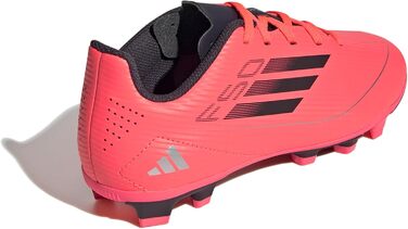 Футбольні бутси adidas F50 Club Messi для унісекс, гнучка підошва, розмір 35.5 EU, Turbo Aurbla Plamet