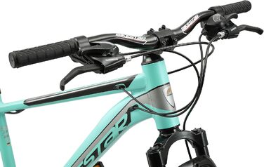 Гірський велосипед BIKESTAR Hardtail алюмінієвий, 21 швидкість Shimano, дискові гальма, 26