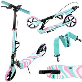 колір: zea mint/pink з ручним гальмом