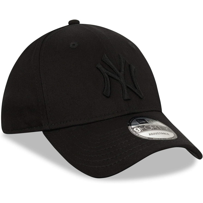 Кепка New Era New York Yankees League Essential 9forty чорного кольору