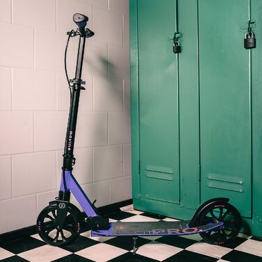 Самокат Movino Roller City Pro для дорослих і підлітків, складаний, до 100 кг, регульована висота, міцна конструкція, підшипники ABEC7