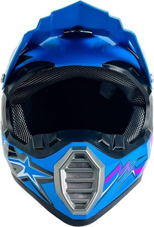 Дитячий мотокросовий шолом Fullface для MTB, ABS, з рукавицями, маскою та окулярами, для мотокросу, ендуро, ATV, Downhill