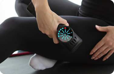 Перкусійний масажер Herz Medical — масажний пістолет для спини, стоп та всього тіла