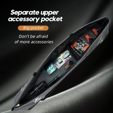 Чохол для бильярдного кия KONLLEN 2x4 Oxford Cloth - сірий