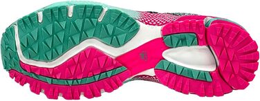 Кросівки для бігу чоловічі та жіночі, спортивні, повсякденні, для активного відпочинку, включаючи великі розміри (39 EU, темно-синій, зелений, фуксія)