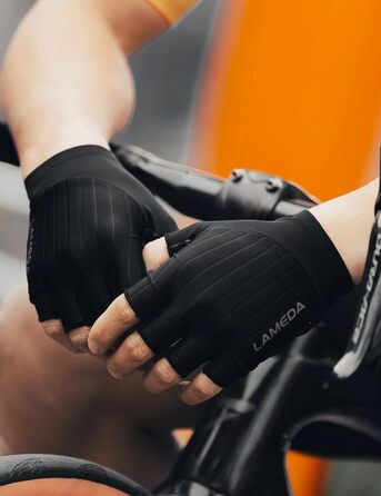 Велосипедні рукавички Ameda: тонкі, літні, дихаючі, з антиковзким покриттям, для шосе та MTB, чоловічі та жіночі, зелені (L, чорні)