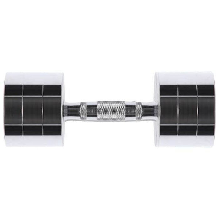 Хромовані сталеві гантелі HMS, 2 x 7 кг