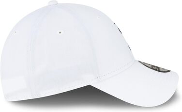 Кепка New Era 9Forty з регульованим розміром, бейсболка з вигнутим козирком, логотип команди, серії A, Прем'єр-ліга, універсальний розмір (білий)