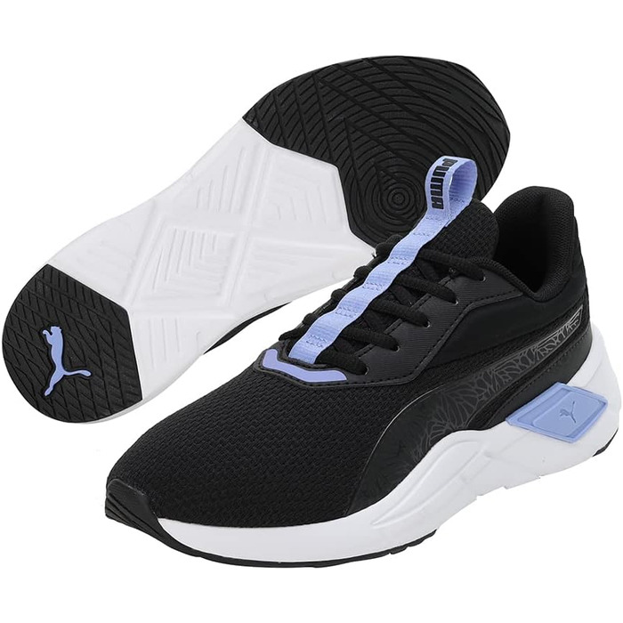 Жіночі кросівки PUMA Lex Nova Shine для бігу та вулиці, 42.5 EU, чорний/електрик/білий