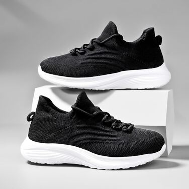 Дитячі кросівки для залу: дихаючі, чорні, розмір 31-39 (EU 38)