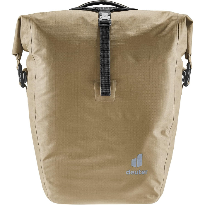 Велосипедна водонепроникна сумка на багажник Deuter Weybridge 25+5 л, бежевого кольору
