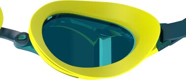 Окуляри для плавання Speedo Fastskin Speedsocket 2 | Змагальні окуляри | Антизапітніння | Водонепроникні | Жовтий/Кобальт/Смарагдовий