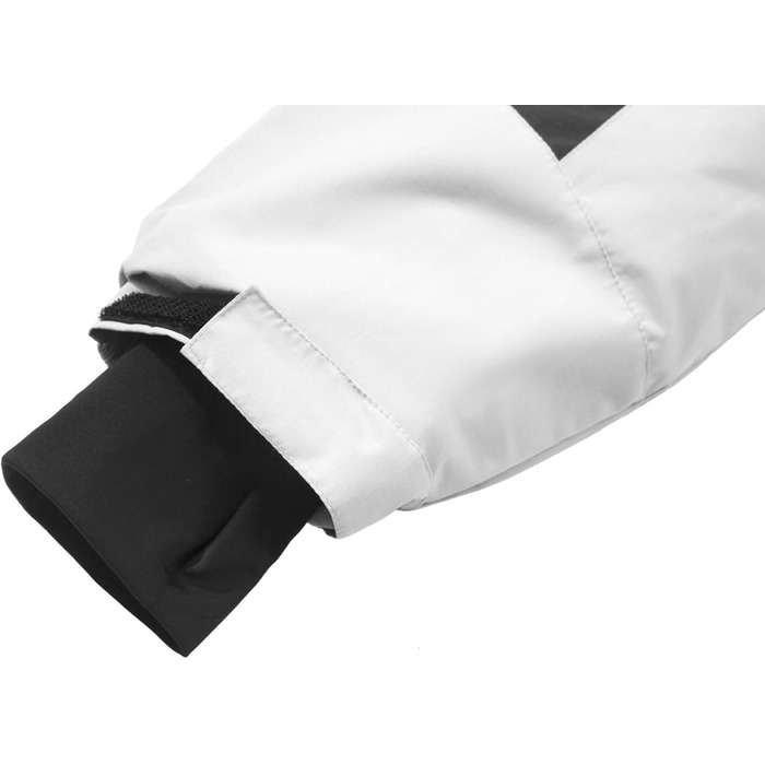 Жіноча водонепроникна легка куртка-дощовик, вітрозахисна з капюшоном, світло-зелена (XXL, білий/опulent Garten)