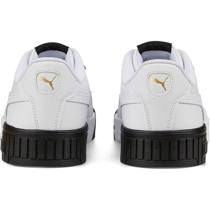 Жіночі кросівки Puma Carina 3.0 білі з золотими деталями, розмір 38 EU