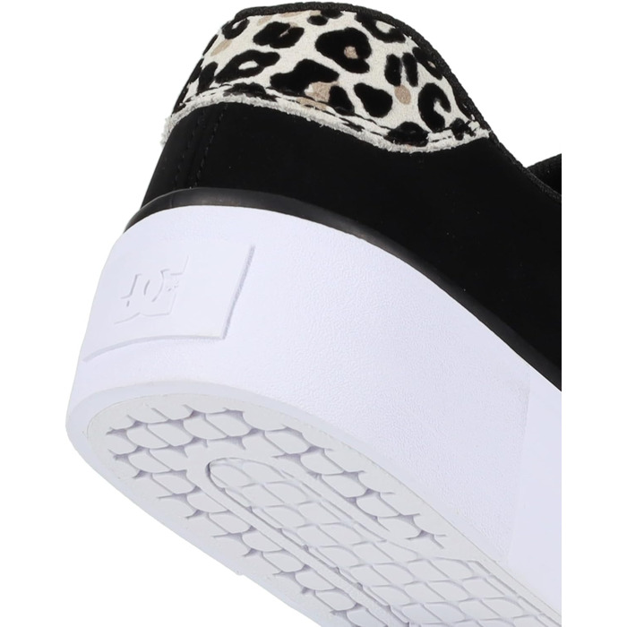 Жіночі кросівки DC Shoes Chelsea, 36 EU, чорний/рожевий леопард