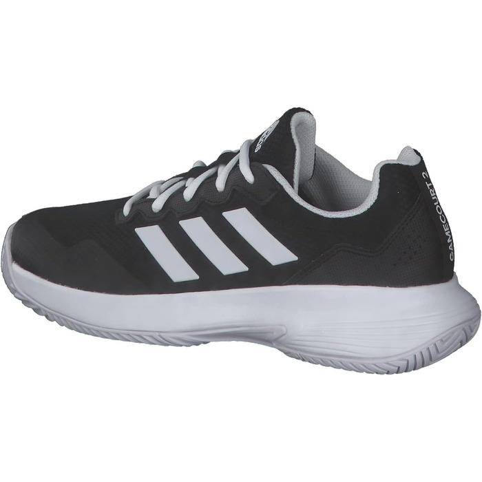 Жіночі тенісні кросівки Adidas Gamecourt 2w, 38 EU, чорний/білий